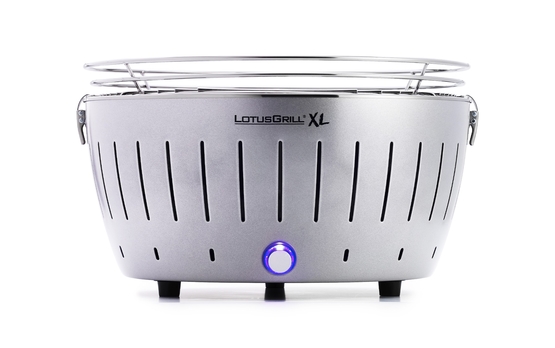 Lotusgrill XL Silber Metallic